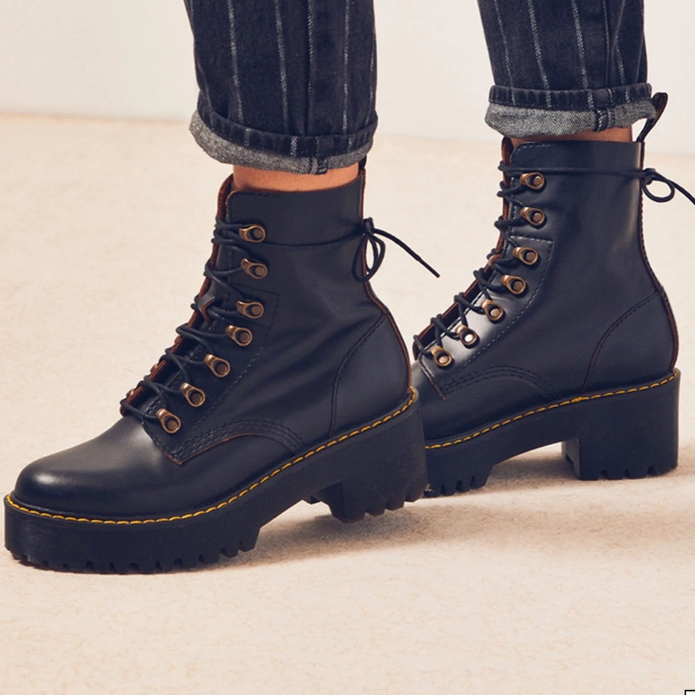 LEONA WOMEN'S VINTAGE SMOOTH LEATHER HEELED BOOTS